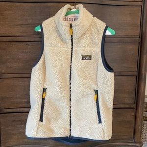 LL Bean Sherpa Vest